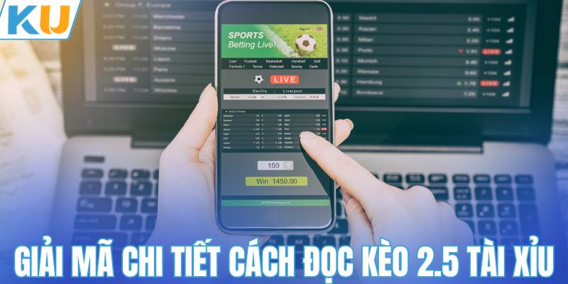 Giải mã chi tiết cách đọc kèo 2.5 tài xỉu là gì